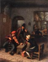 Ostade, Adriaen Jansz van - Interior of a Tavern with Violin Player